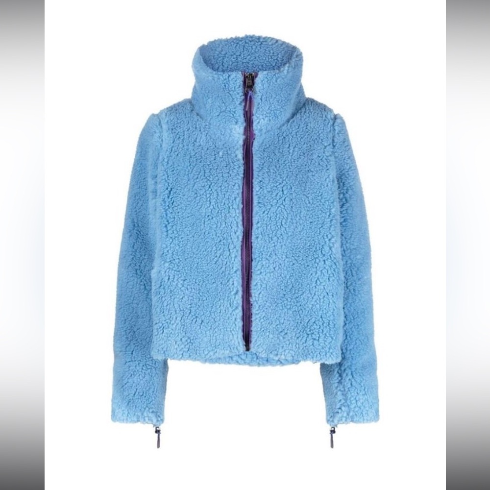 Apparis Tamika Fleece Jacket - Light Blue Full Zip